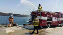 안덕119센터, 항포구 소방훈련 실시