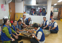 제주파라다이스 로타리클럽, 아라종합복지관서 급식봉사