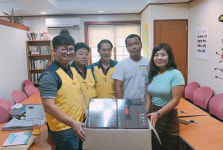 한전KPS(주)남제주사업소, 천사의집에 물품 지원