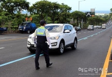 제주공항로 우선차로제 첫날, 운전자들 너무 헷갈려