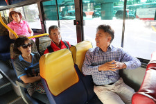 원희룡 지사, 대중교통 개편 둘째날 공항.오일장 현장점검