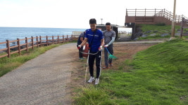용담2동 연합청년회, 용담해안도로 환경정비활동 전개