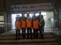 화북동, 불법 주·정차 계도활동 실시