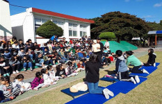 안덕119센터, 안덕초등학교 심폐소생술 교육