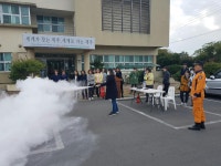 대정119센터, 서부보건소 공공기관합동소방훈련 실시