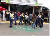 노형119센터, 노형남·여 의용소방대 합동 화재예방 캠페인 실시