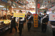 항만119센터, 소방차 길터주기 캠페인 전개