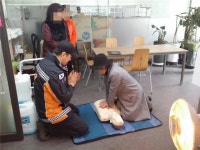 화북119센터, 보보스헬스사우나 현지인식훈련