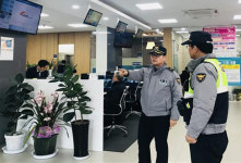 김상훈 오라지구대장, 설맞이 금융기관 특별 방범진단 실시