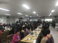 중문청우회, 하원마을 어르신 식사 대접