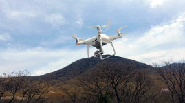 한라산국립공원 위법행위 감시 드론 뜬다