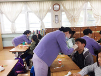 제주시서부보건소-제주관광대, 하귀초등학교 구강교육 실시
