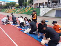 노형119센터, 공공기관 합동 소방훈련 실시