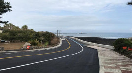 서귀포시 남원포구-남원1리 사거리 도로 확장 완공