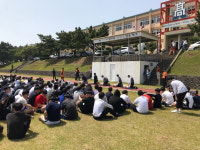 대정119센터, 대정고등학교 합동소방훈련