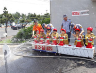 항만119센터, 이동 소방안전체험장 운영