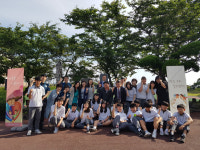 애월중학교, 허그데이 행사 운영