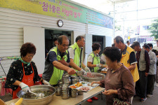 중문농협, 사랑의 밥차 운영