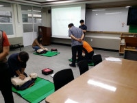 추자119지역센터, 추자중학교 대상 소방안전교육 실시