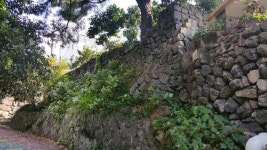 서귀포시 나폴리지구 돌벽 배부름현상 붕괴 위험