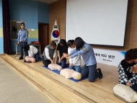 노형119센터, 백록초등학교 심폐소생술 교육