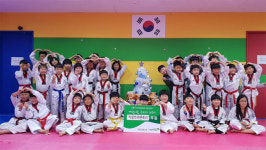 대호태권도장, 초록우산 어린이재단에 성품 전달