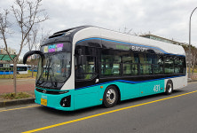 제주시 전기저상버스 달린다...2021년까지 148대 도입