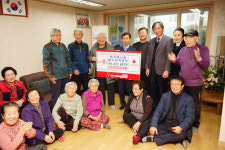 렛츠런파크 제주, 제주지역 경로당 효도물품 전달