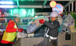 원희룡 지사, 환경미화원 현장체험...자부심 갖고 일해달라