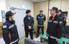 효돈119센터, 서귀포칼호텔 소방인식훈련 전개