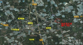 교통사고 잦은 남원읍 의귀리 사거리 회전교차로 설치 추진