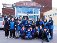 제주시청 무한사랑봉사회, 창암재활원 봉사활동 구슬땀