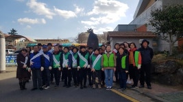 봉개동, 개학기 봉개초등학교 주변 기초질서지키기 캠페인