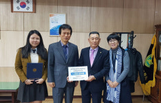 서귀포백록라이온스클럽, 서귀포여고에 장학금 100만원 전달