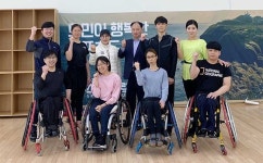 제주도 장애인댄스스포츠연맹, 전국체전 대비 합동훈련 실시
