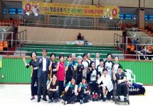 해남 땅끝공룡기 전국 장애인좌식배구대회, 제주 남녀 준우승