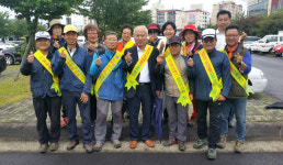 제주시농협-일도이동 영농회, 절물휴양림 환경정화운동