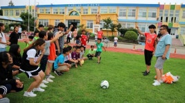풍천초, 제주유나이티드FC와 찾아가는 축구교실 운영