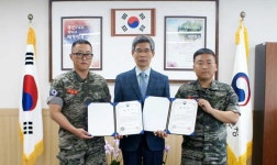 박희철 제주병무청장, 해병대 제9여단 유공자 표창