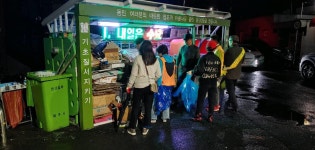 용담2동, 클린하우스 쓰레기 불법 배출 단속 활동