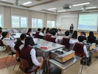 애월읍, 애월중학교 1학년 대상 환경교육 실시