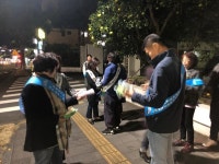 서홍동주민자치위원회, 교통질서지키기 캠페인 전개