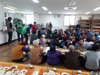 이호동, 오도마을 부녀회 어르신 점심식사 대접 봉사