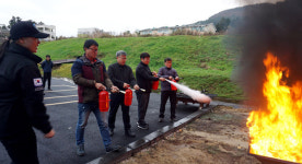 제주소방본부, 고등교사 대상 소방안전교육 실시 