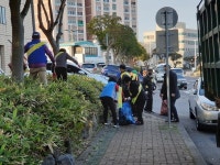 용담1동, 설맞이 대청결운동 실시