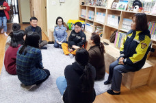 노형119센터-의용소방대, 설 맞이 아동복지시설 성금 전달