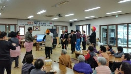 대정읍무릉1리부녀회, 마을 어르신 경로잔치 개최