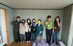 화북동, 독거어르신가구 주거환경개선사업·방역활동 실시