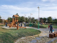 용담2동자율방재단, 어린이놀이터 등 방역 실시