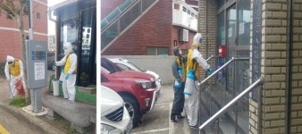 구좌읍-세화청년회, 다중이용시설 방역 전개